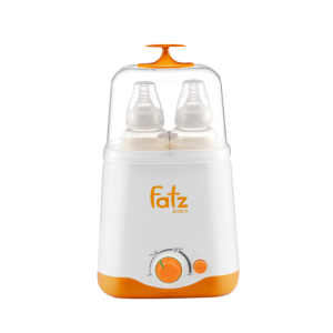 Máy hâm sữa 2 bình cổ rộng Fatzbaby FB3012SL