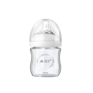 Bình sữa thủy tinh Avent 120ml 2M+