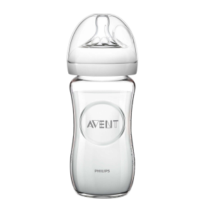Bình sữa thủy tinh Avent 240ml 2M+