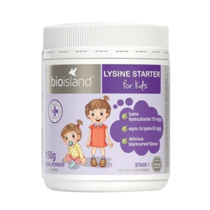 Bio Island Lysine Starter bột tăng cân và chiều cao (Úc)