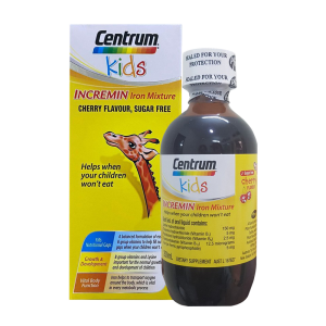 Centrum Kids Incremin Iron Mixture siro cho trẻ (ÚC)