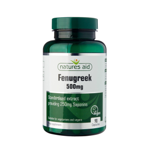 Natures Aid Fenugreek viên uống lợi sữa 500mg (Anh)