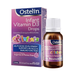 Ostelin Vitamin D3 Drops cho bé (Úc)