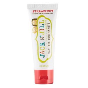 Kem đánh răng Jack N' Jill vị dâu tây 50g 6M+