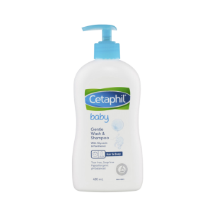 Sữa tắm gội 2in1 cho bé Cetaphil 400ml
