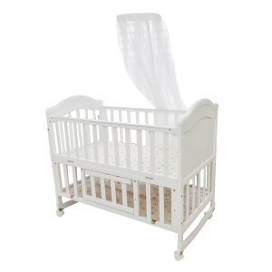 Cũi gỗ hạ thành Umoo UM-0862 (Trắng)