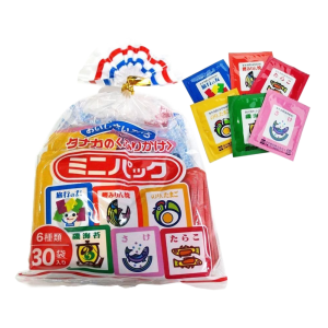 Gia vị rắc cơm Tanaka (Nhật) 30x2,5g - 6 vị