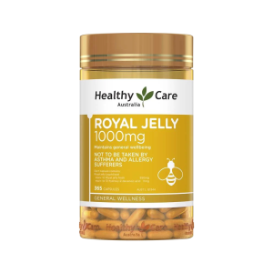 Healthy Care Royal Jelly sữa ong chúa 1000mg 365V (Úc)