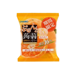 Orihiro thạch rau câu 6x20g - cam