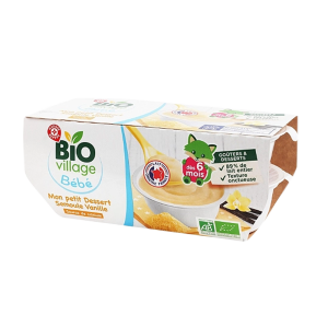 Bio Village váng sữa hữu cơ  vani 6M+