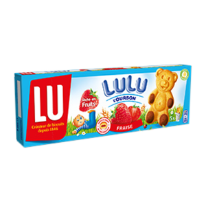 Bánh bông lan gấu Lulu vị dâu (Pháp)